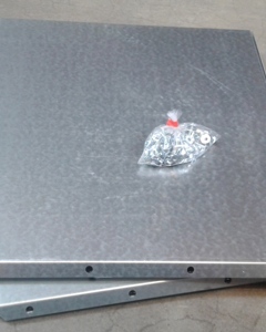 Square tube 500x500 - 460mm galv M&M